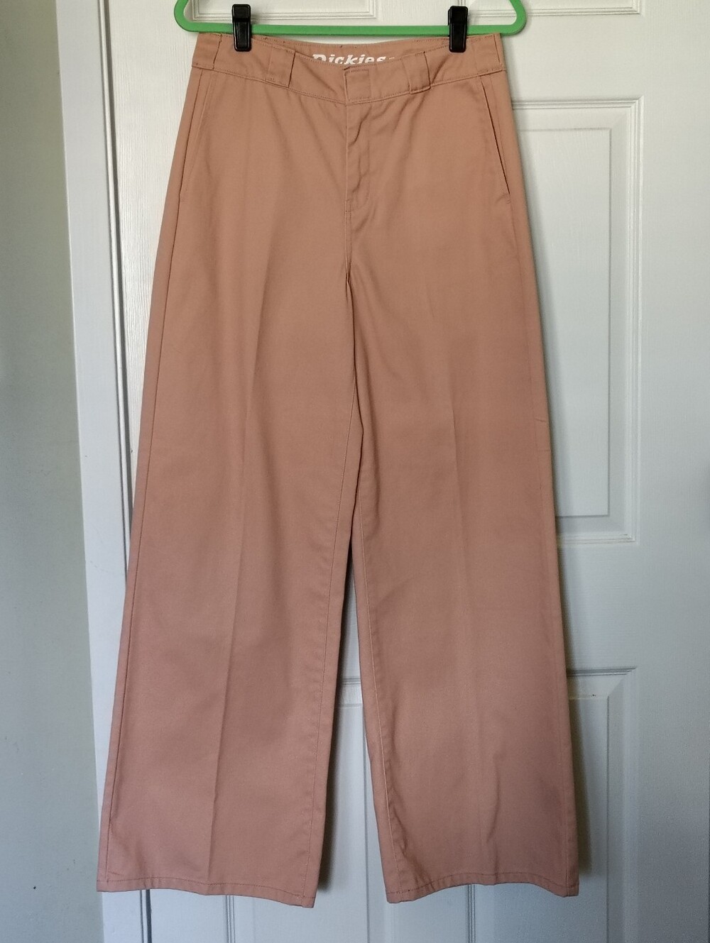 Dickies Wide Leg Work Pants in Dusty Rose